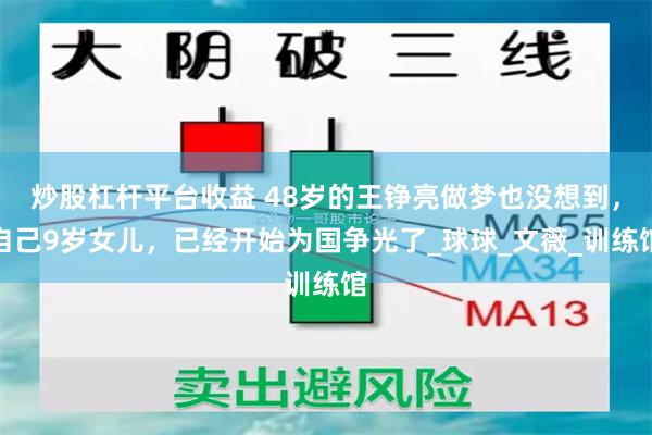 炒股杠杆平台收益 48岁的王铮亮做梦也没想到，自己9岁女儿，已经开始为国争光了_球球_文薇_训练馆